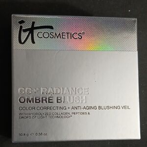 IT Cosmetics CC+ Radiance Ombre Blush - Coral Flush NIB